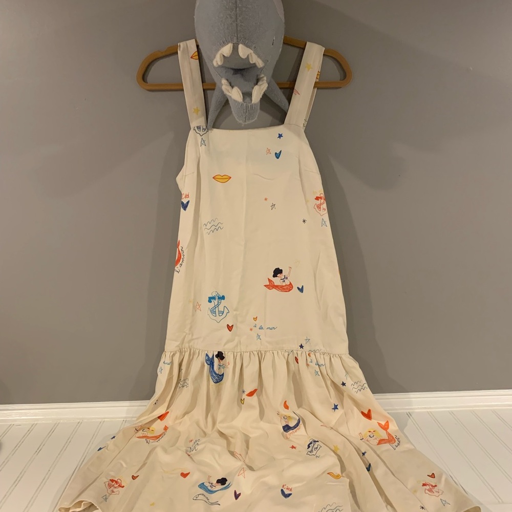 Chinti & Parker mermaid midi dress, size 4